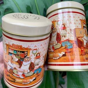 Vintage Christmas Salt and Pepper Shakers/1970s